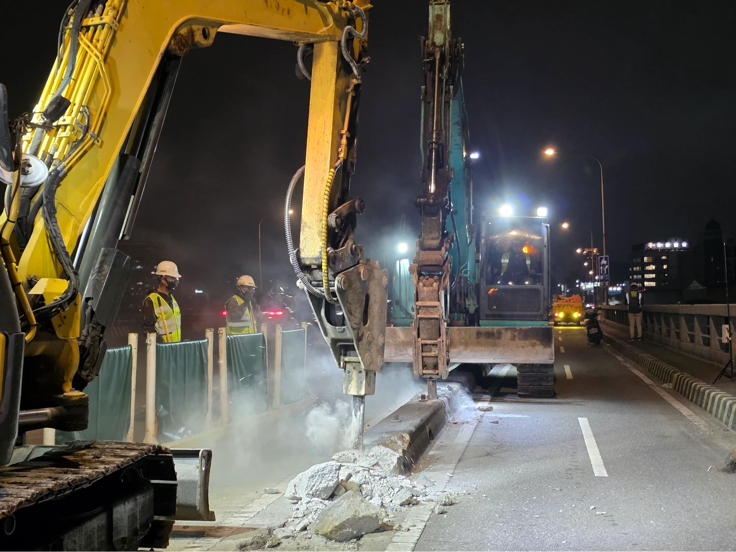 斥資千萬！拆大漢橋機車分隔島　完工日期曝