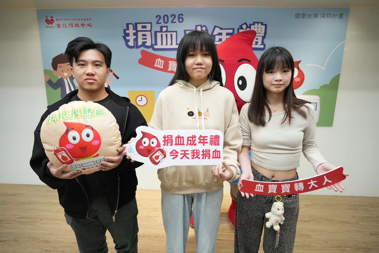 曾因體重不夠被退貨！20歲蔡同學首捐成功　盼每2個月熱血一次