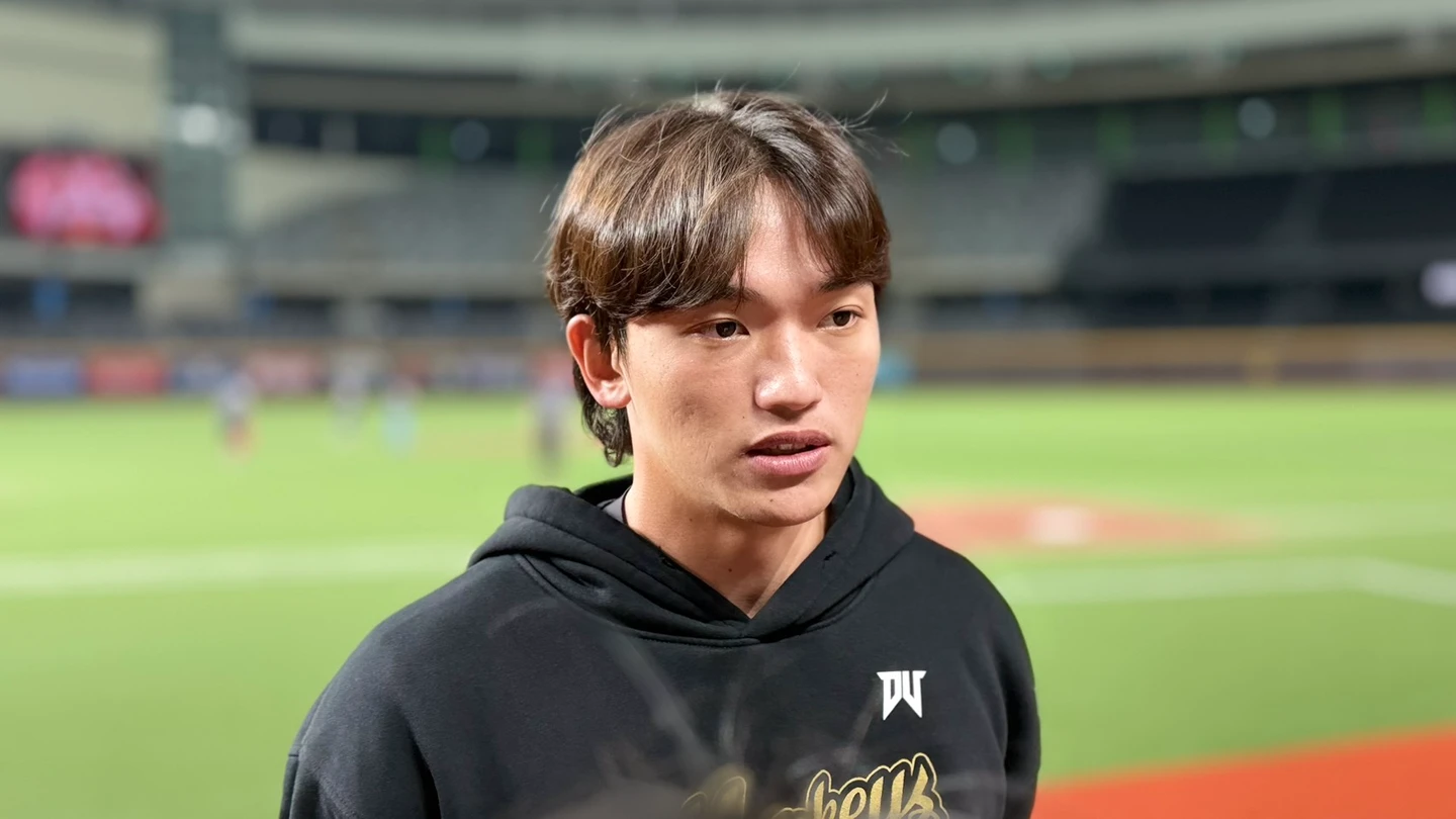 中職｜20歲何品室融將扛桃猿開路先鋒　盼留在一軍久一點