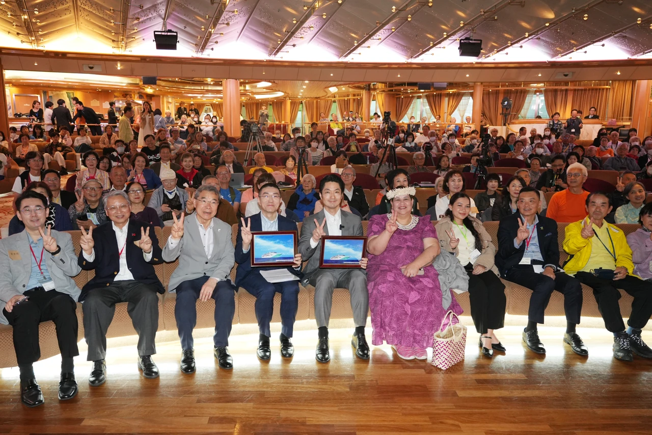 登太平洋世界號！蔣萬安用「火鍋」比喻台北：打造AI核心、共融城市