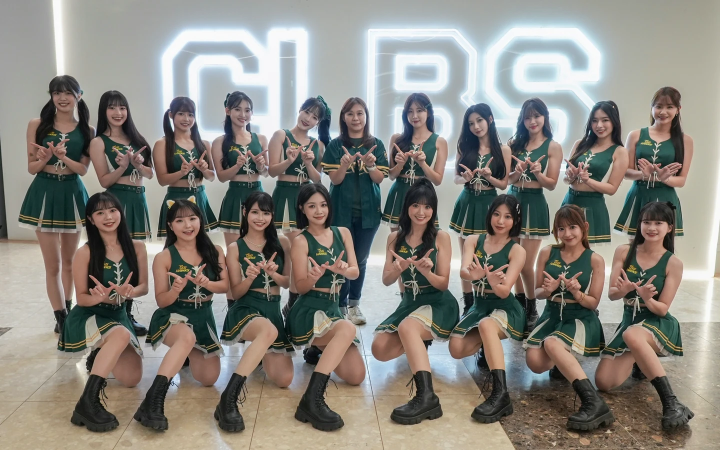 中職｜韓籍人氣女神安芝儇、Mingo領軍！Wing Stars集結為台鋼雄鷹造勢