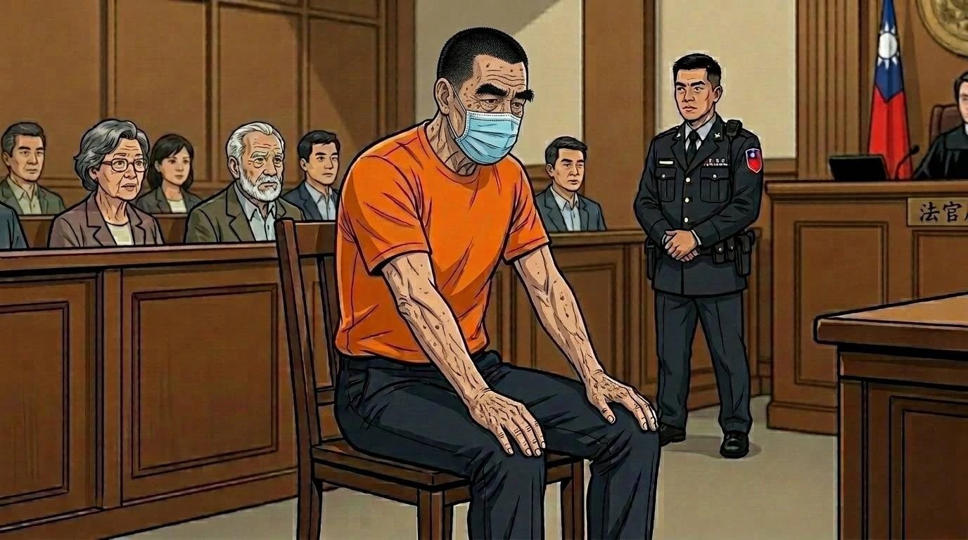 高雄碎屍魔74歲生日出庭！一句話遭法官怒斥　國民法官開審、宣判日期曝