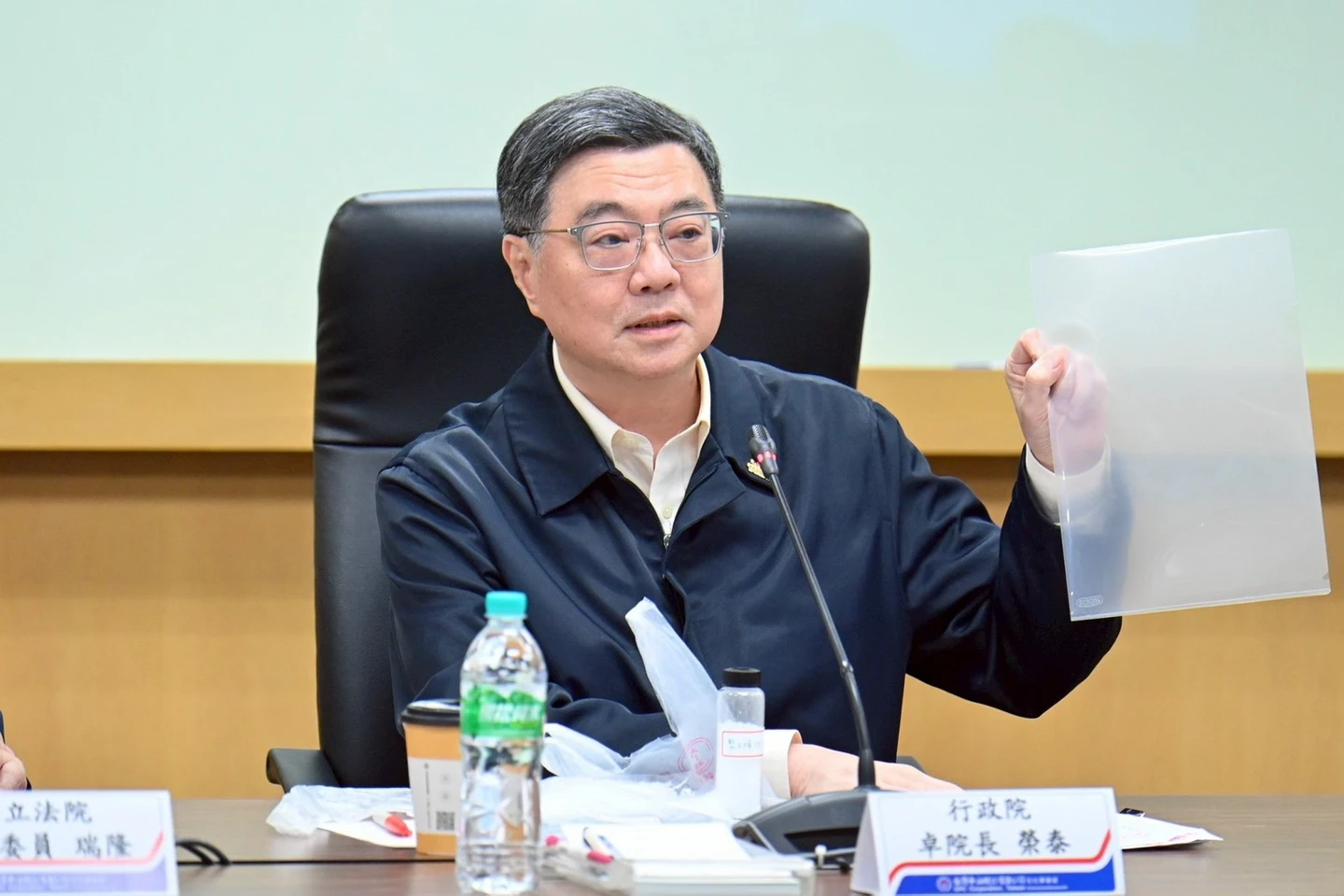 視察中油林園廠　卓榮泰：協調增產穩住民生供應