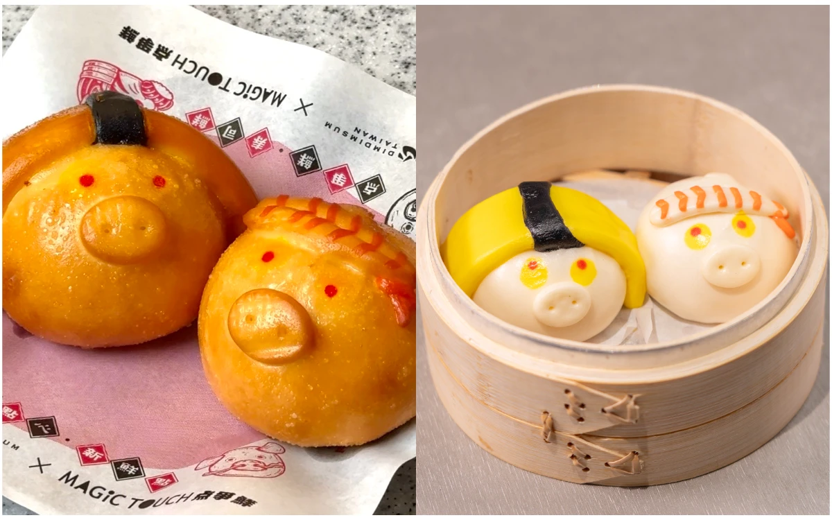 豬仔流沙包變壽司！超狂港日混血　甜點楊枝甘露也喝得到