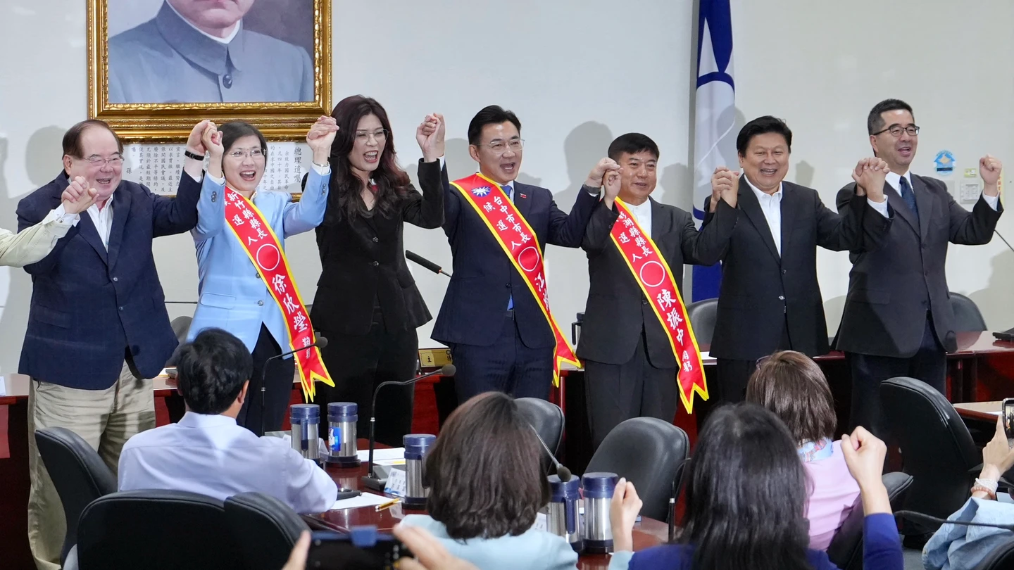 國民黨拍板提名！台中市江啟臣、新竹縣徐欣瑩、澎湖縣陳振中