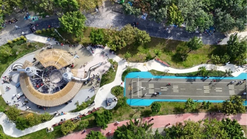 兒童節必收攻略！台中8大公園放電好去處　親水、巨型滑梯一次滿足