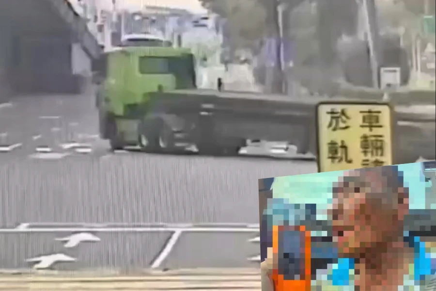 離譜片｜曳引車載鋼材左搖右晃！駕駛竟酒駕還少做1事　警怒斥：不怕撞死人嗎