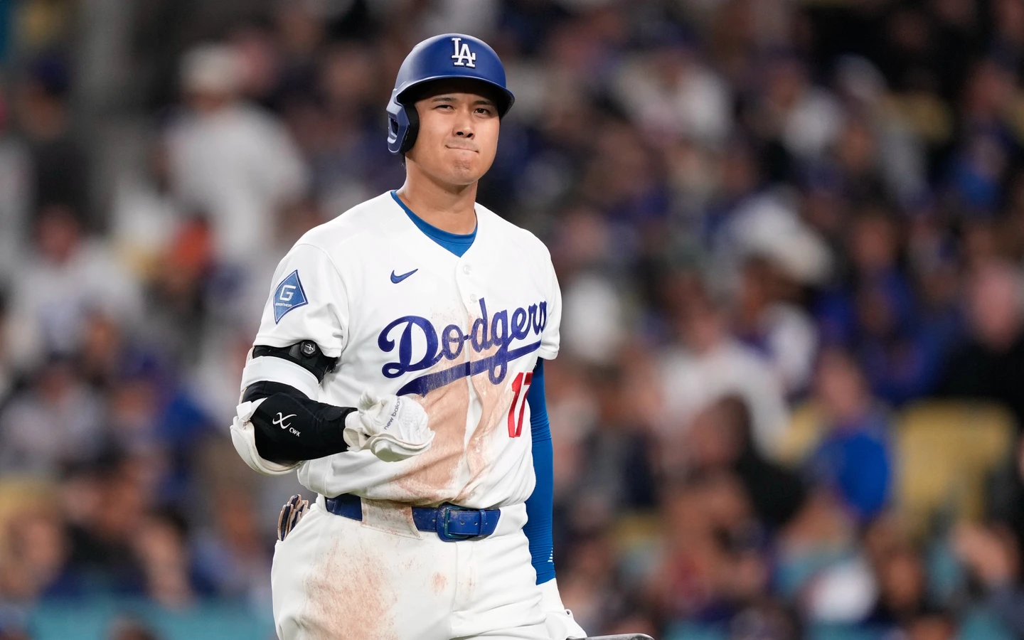 MLB｜大谷翔平開季打擊陷低潮！吞K後還出現一動作　道奇教頭驚覺：有異狀