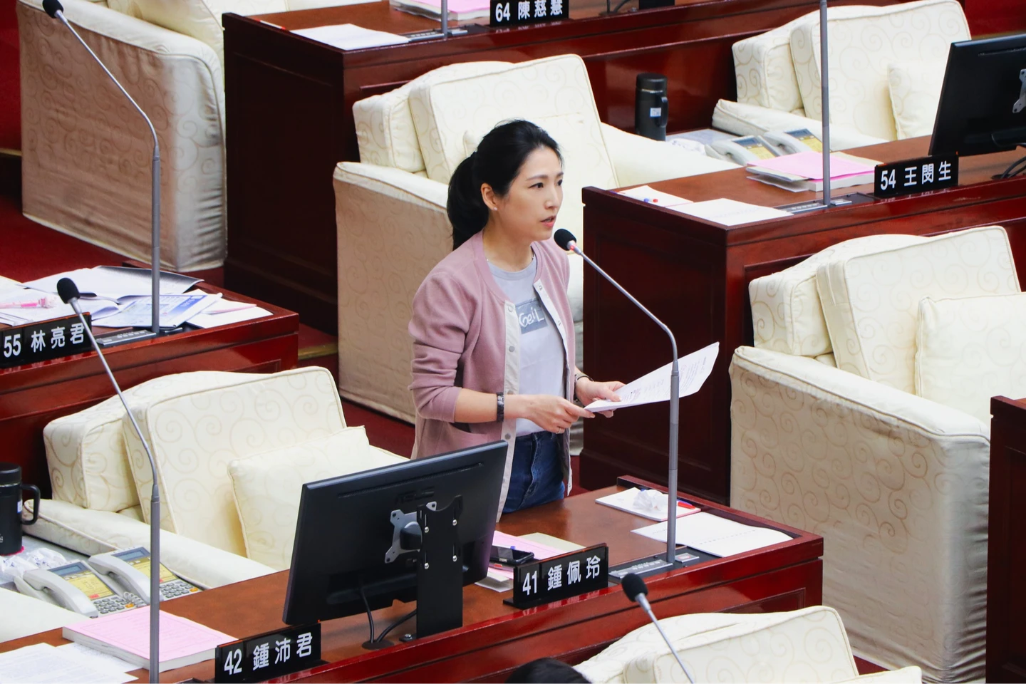 前助理朱政騏捲共諜案！鍾佩玲喊從嚴究責：不容許傷害國家利益