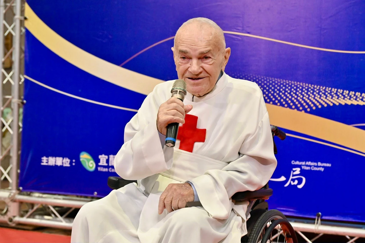 宜蘭童玩節推手、蘭陽舞蹈團之父　義籍秘克琳神父蒙主寵召享耆壽91歲