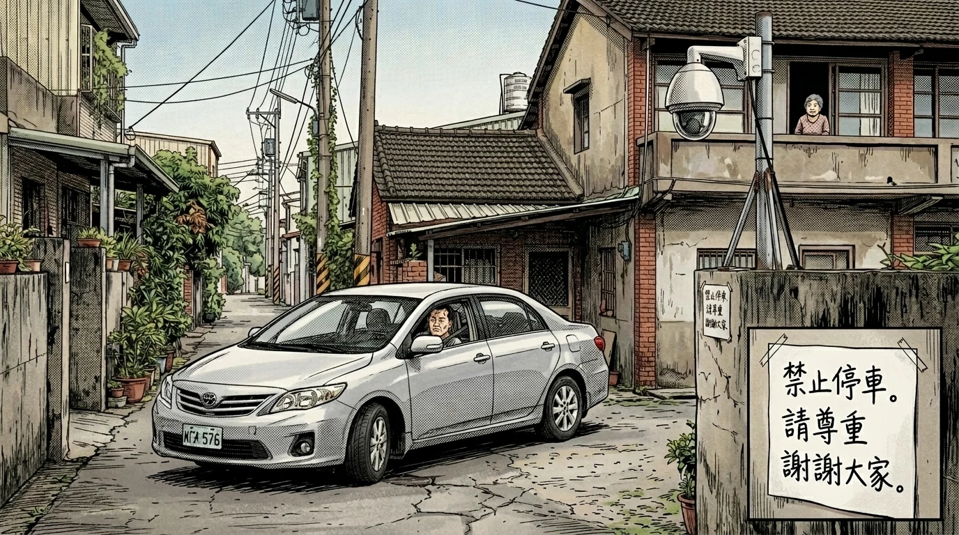 1個月連收45張罰單！ 竟是鄰居架監視器24小時狂拍檢舉　法官1原因全撤銷
