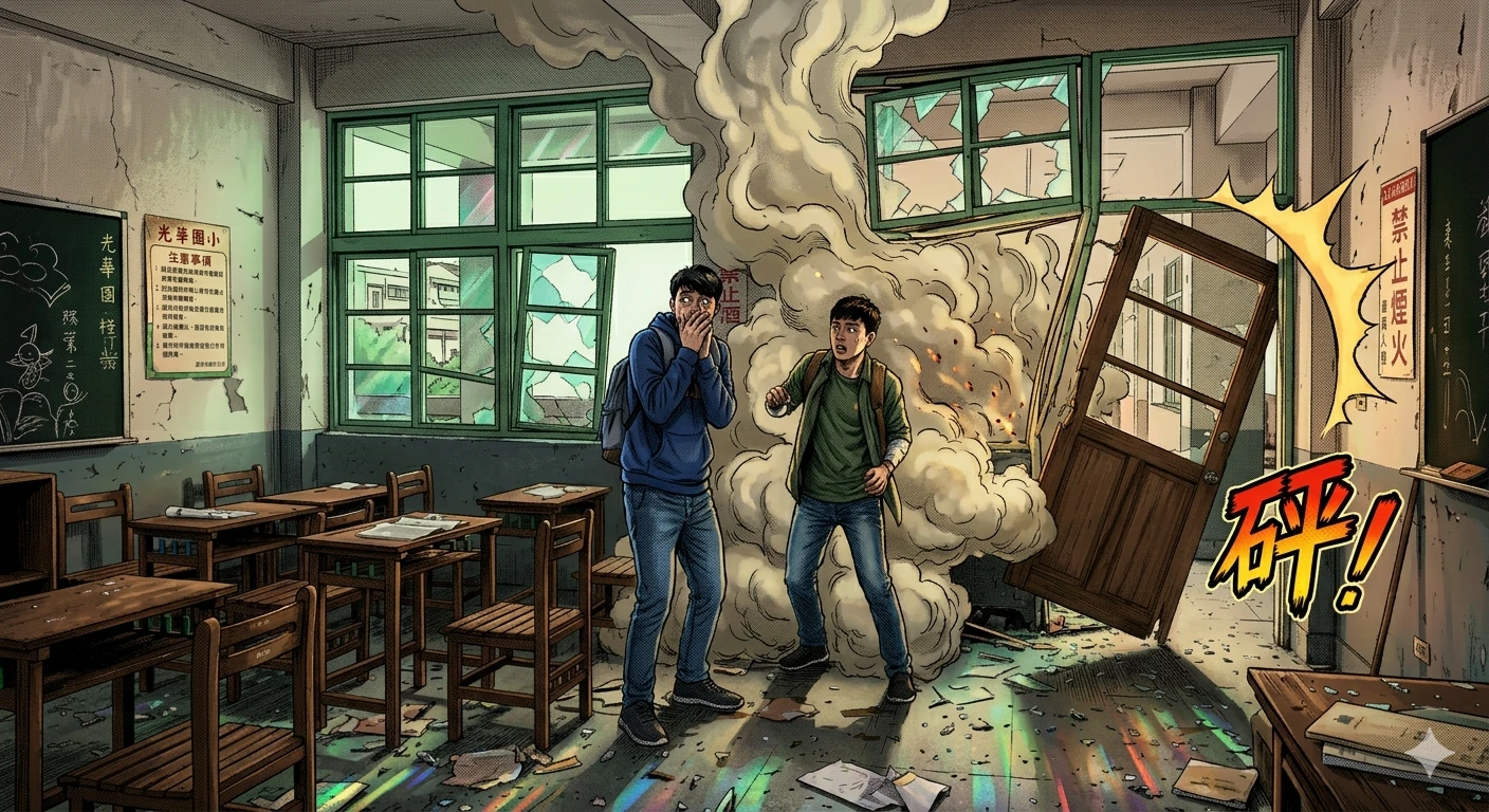 嘉義廢校驚天巨響！2大學生製爆裂物「不只炸一次」　收押禁見