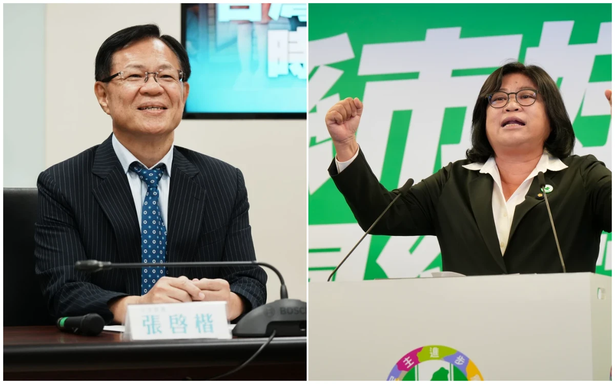 王美惠迎藍白合首發炮　恭喜張啓楷盼良性競爭