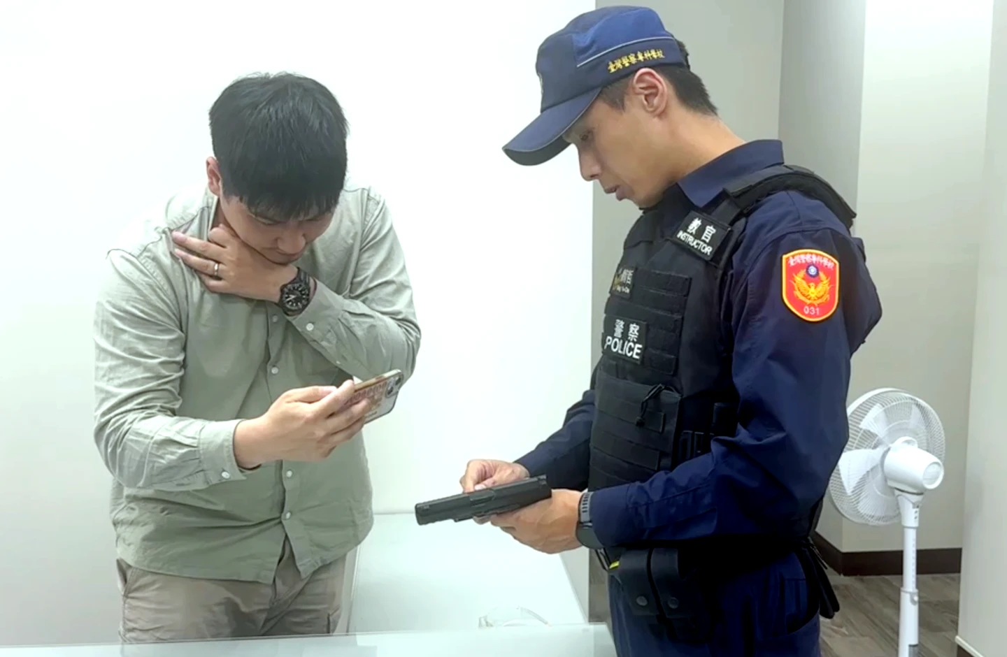 有片｜警專射擊課爆意外！男學生誤扣板機　子彈貫穿左手掌