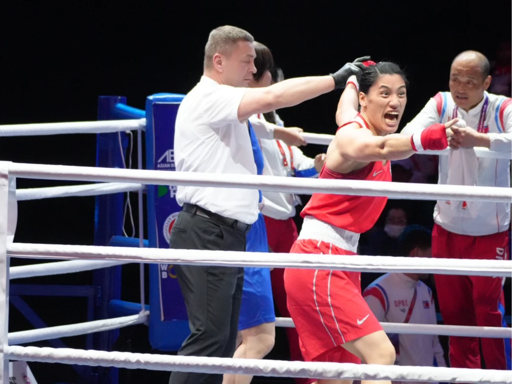拳擊｜陳念琴逆轉奪亞錦賽金牌　柯文明談北韓「亂刀流」打法直呼贏得驚險