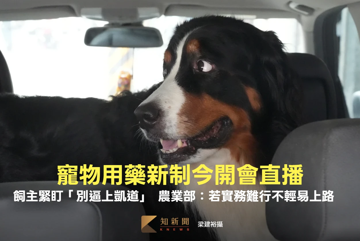 寵物用藥新制今開會直播　飼主緊盯「別逼上凱道」！農業部：若實務難行不輕易上路　