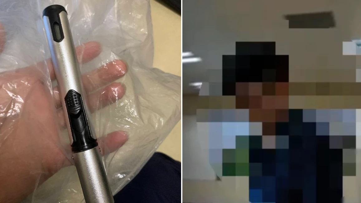 北捷驚魂！男逃票吸菸持金屬物敲打車廂　警到場揭真相