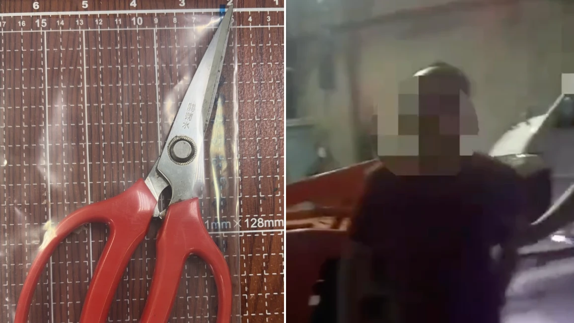 違停被拖吊氣炸！新北男揮剪刀嗆警「流氓」 下場曝光