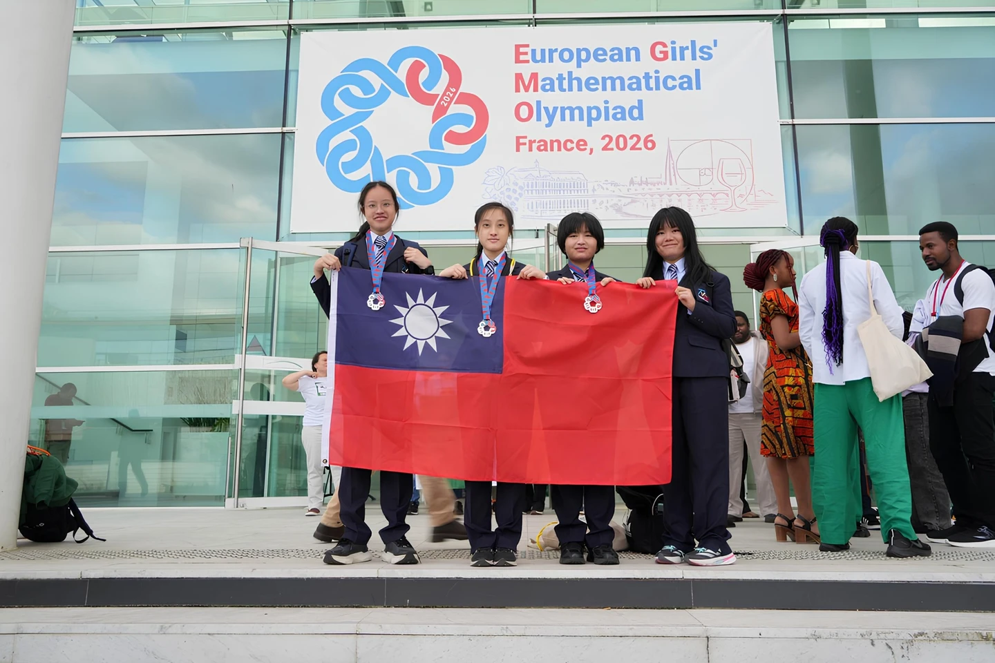 歐洲女子數學奧林匹亞競賽傳佳績　我國學生獲2銀1銅