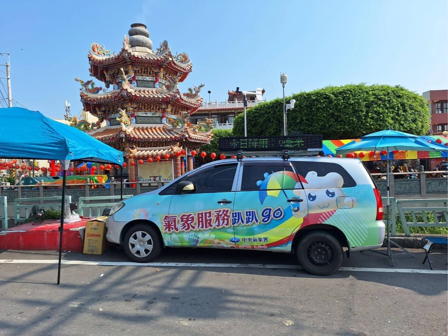 大甲媽祖遶境4/17啟程　氣象署不缺席！沿途宮廟快閃報天氣