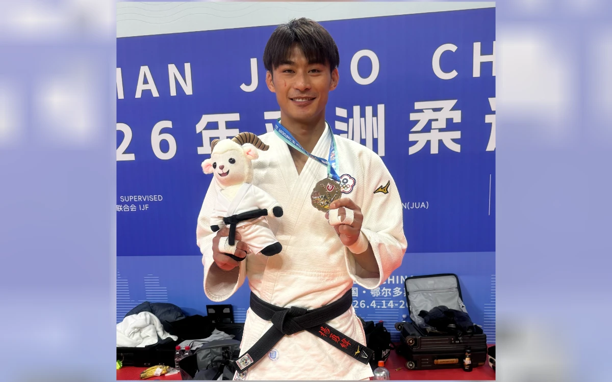 柔道｜不敵巴林好手！「柔道男神」楊勇緯連3屆亞錦賽銀恨
