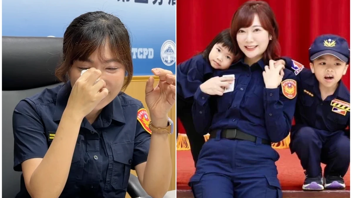 專訪｜警花淚憶百萬艱辛求子路！心疼罕病兒揭心願　聞兒女一句話落淚