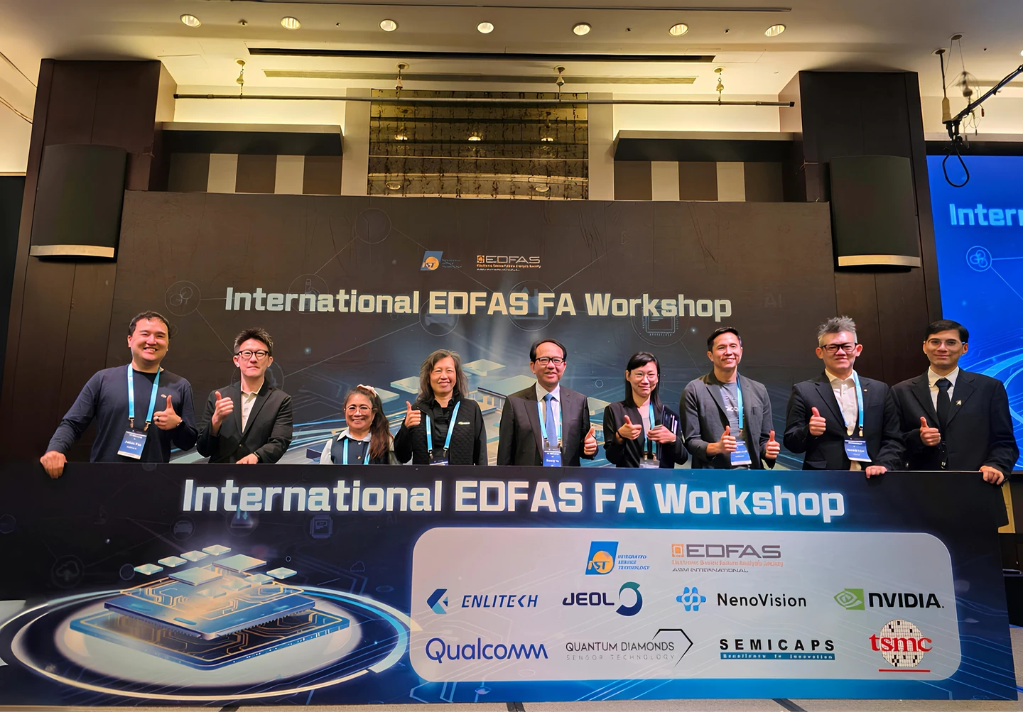 EDFAS亞洲首秀！　輝達與台積電及宜特等企業聯手攻克CPO與先進封裝FA關卡