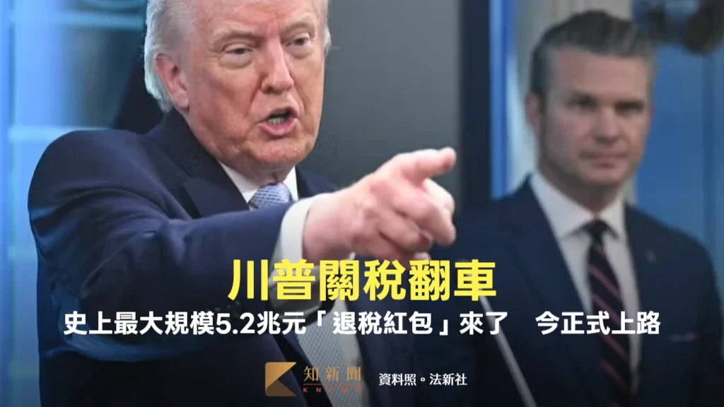 川普關稅翻車！史上最大規模5.2兆元「退稅紅包」來了　今正式上路