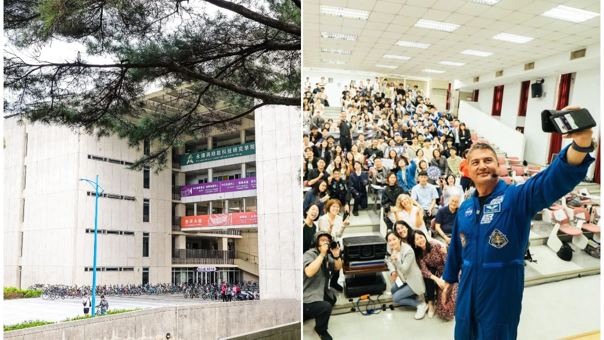 中央大學砸10億全球搶才　NASA太空人林琪兒蒞校演講談夢想