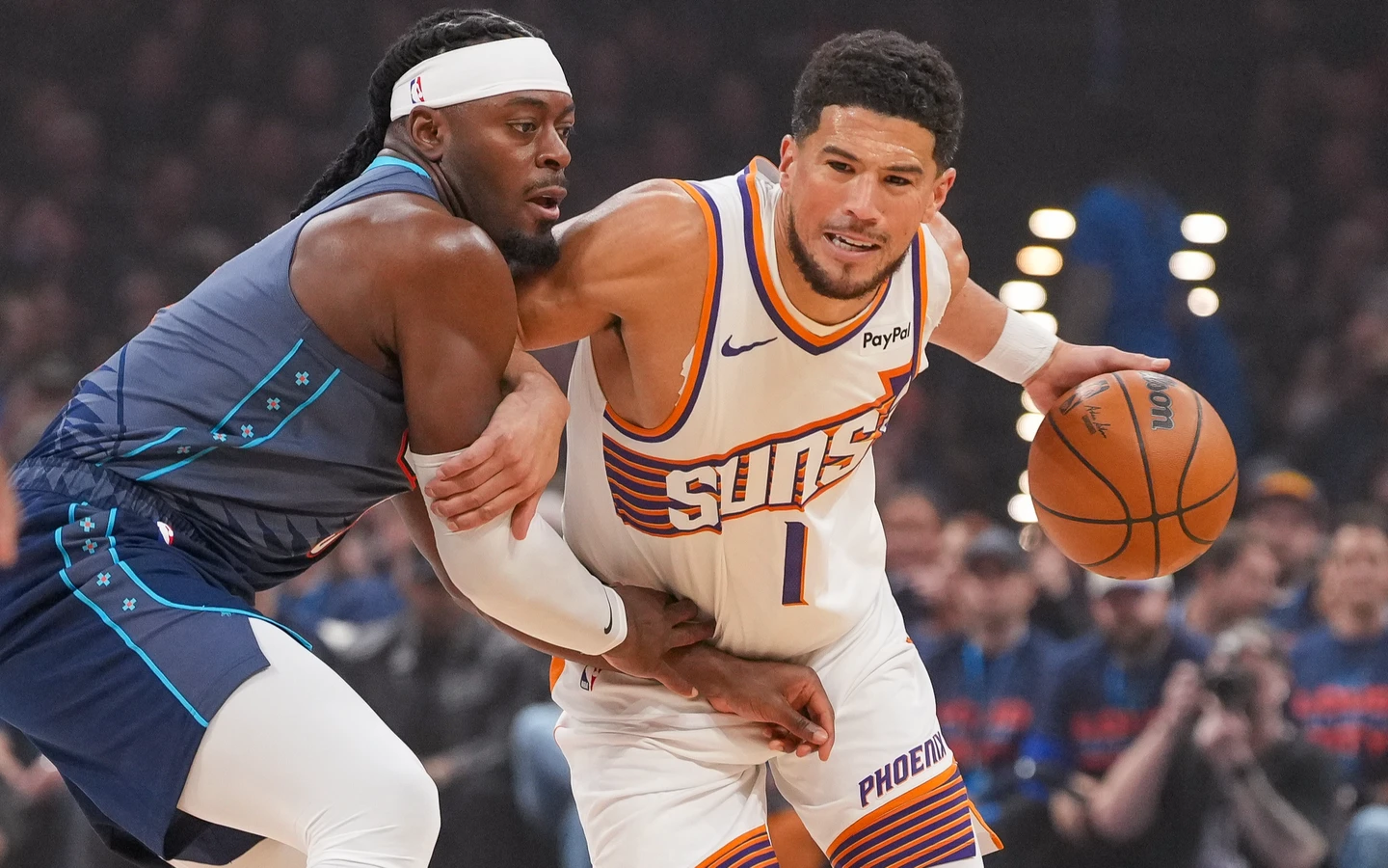 NBA｜太陽再輸雷霆吞季後賽2連敗！一哥布克點名裁判怒嗆：把比賽變WWE