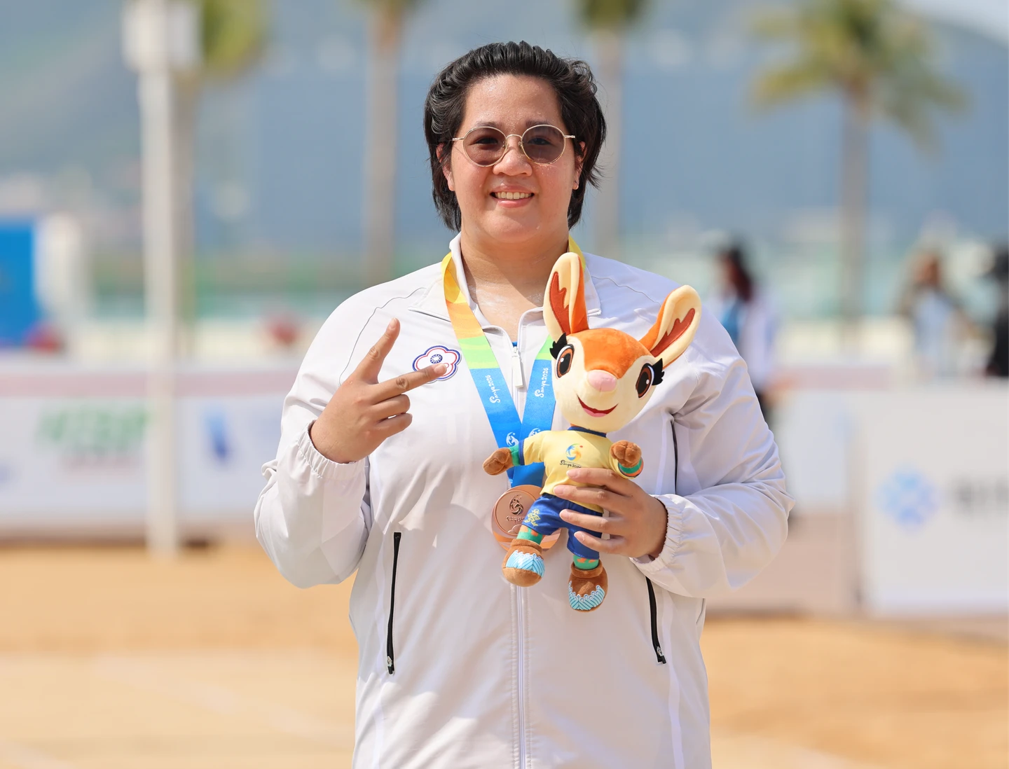 亞沙運｜吳慈恩女子鉛球奪銅　16公尺40寫個人賽季最佳成績