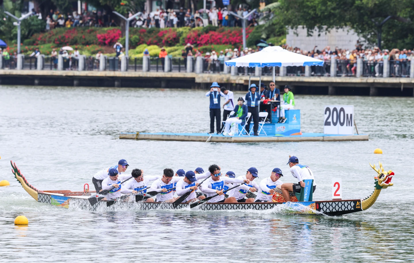 亞沙運｜連2天站上頒獎台　中華龍舟隊在男子12人制200公尺再添1銅