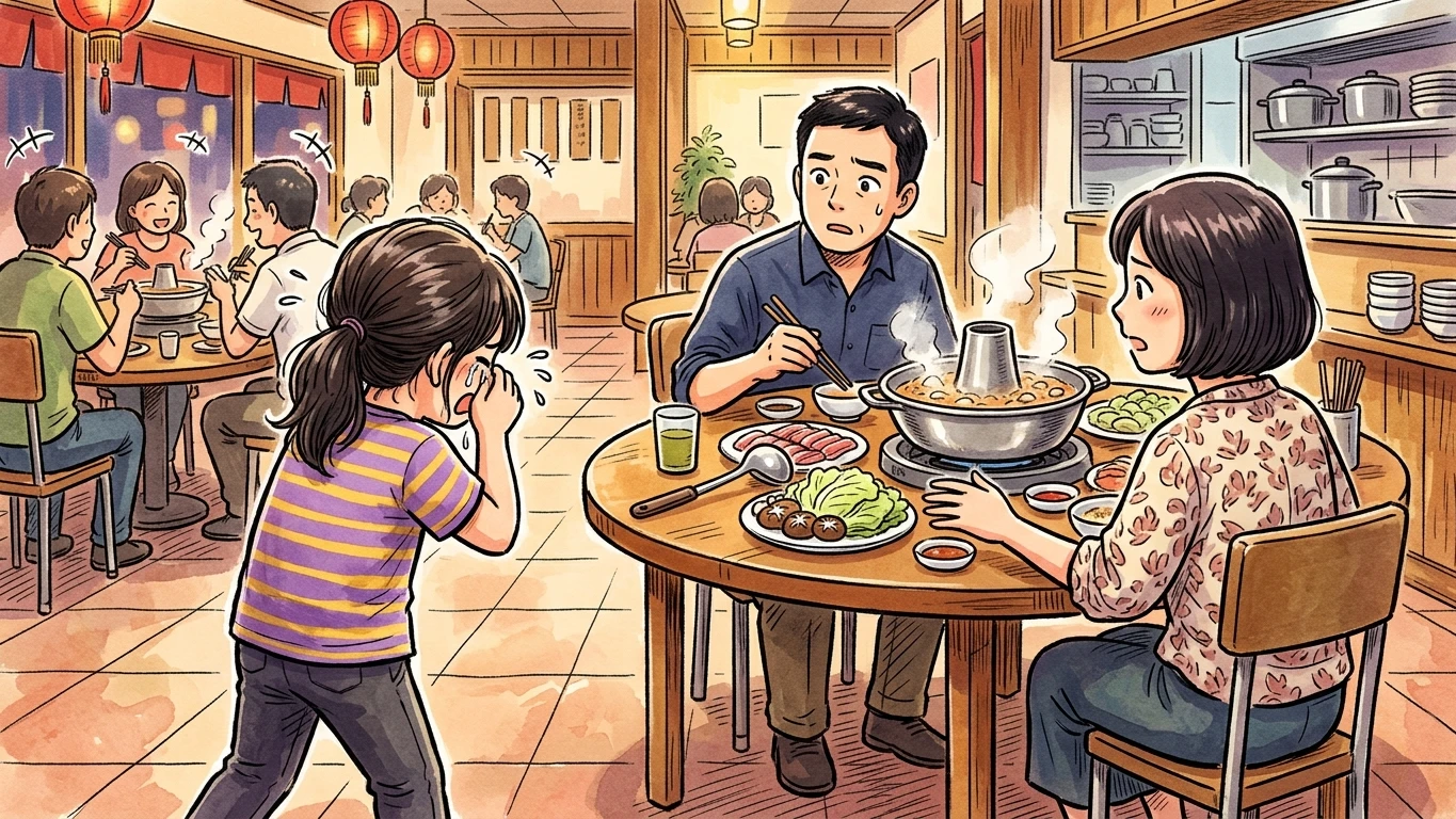 高雄少年火鍋店對女童伸狼手　還想帶她進男廁！下場曝光