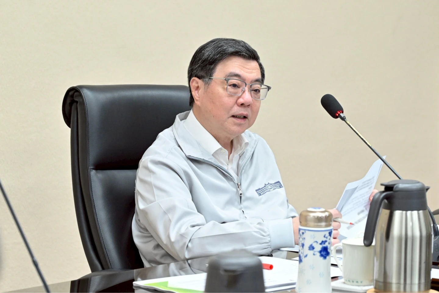 因應中東戰事衝擊！卓榮泰：國內原物料供應至8月穩定