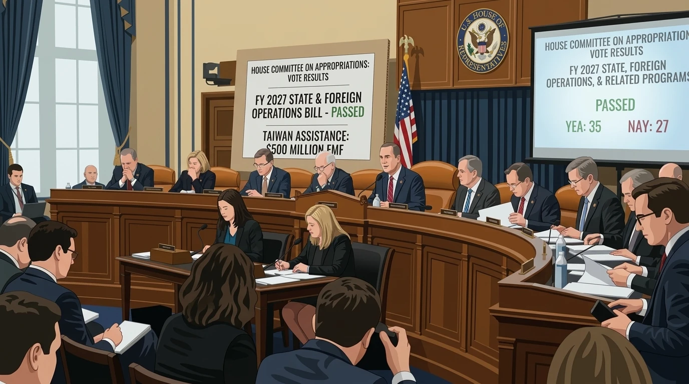 157.64億元援台法案！美國眾議院通過了　還要再過這關卡