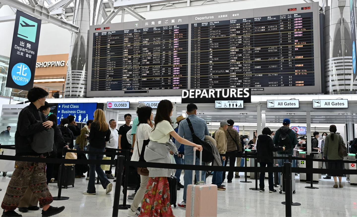 日本黃金周今開跑！最長連休12天　羽田機場旅客：要去台灣吃美食