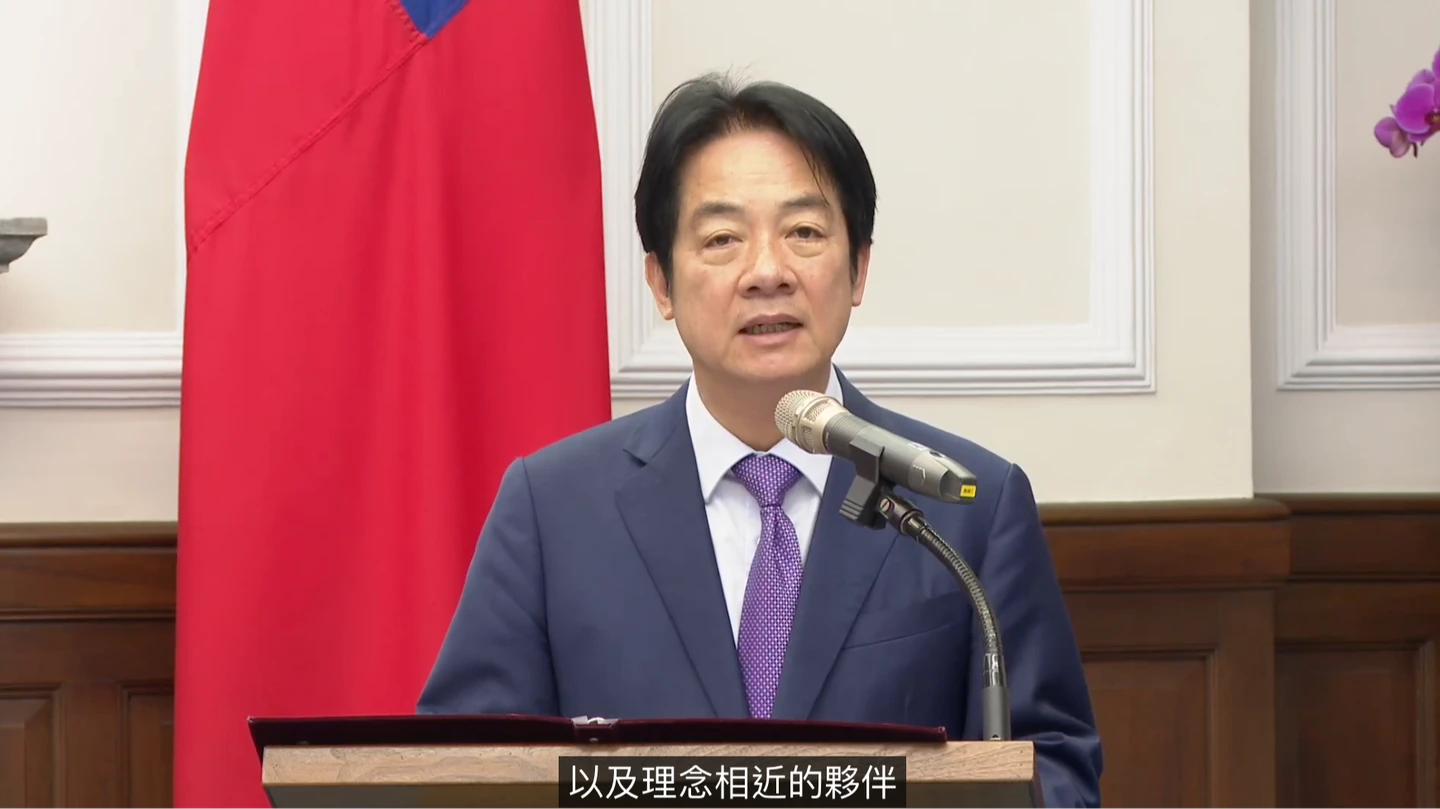 史瓦帝尼派副總理晉見賴總統　邀適當時機來訪「沒人能動搖此堅固家庭」