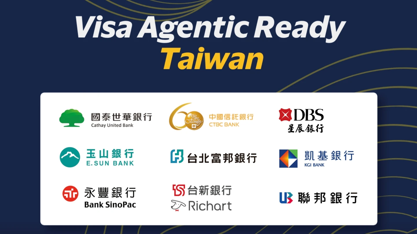 AI代理協助用戶購物！Visa攜台灣9銀行推代理式商務