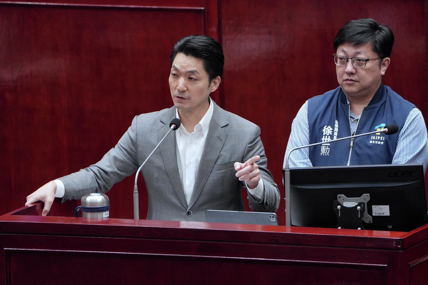 彭啓明稱鼠患非認知作戰　蔣萬安：「南鼠北送」不是？
