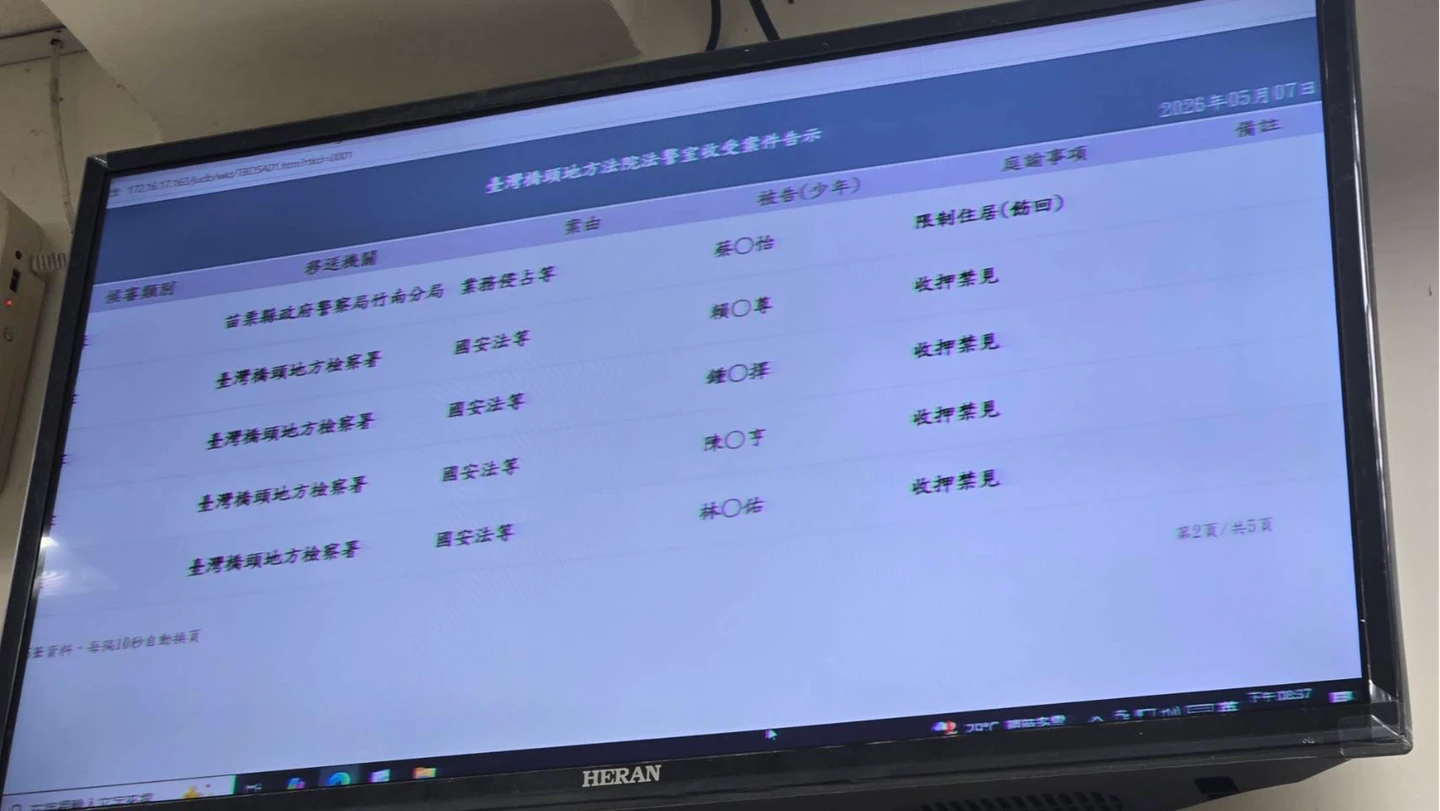 中天主播「馬德」淪共諜！收陸資攻擊綠營遭求刑12年　移審法院續押