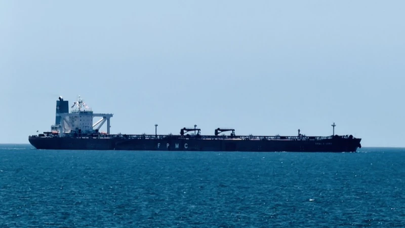 台塑化君善輪今抵麥寮港　200萬桶原油可緩解國內半個月用油量