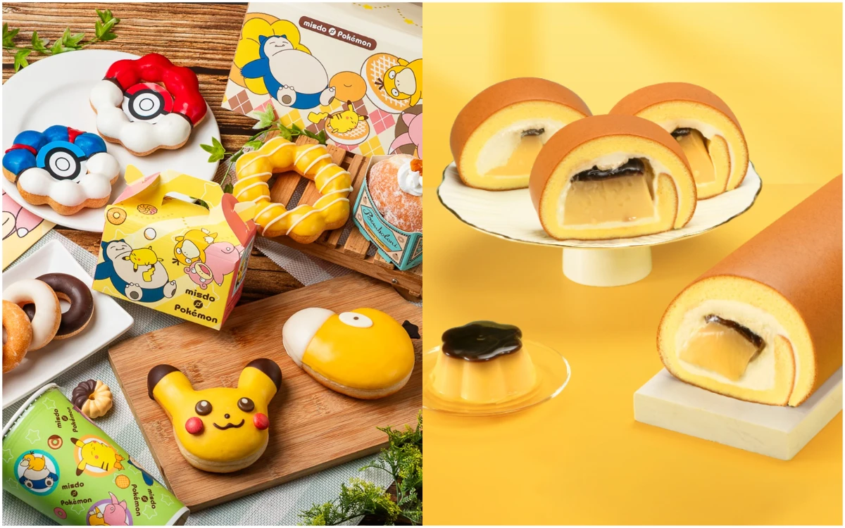 甜點戰開打！Mister Donut把皮卡丘變甜甜圈　亞尼克超狂捲入3顆布丁