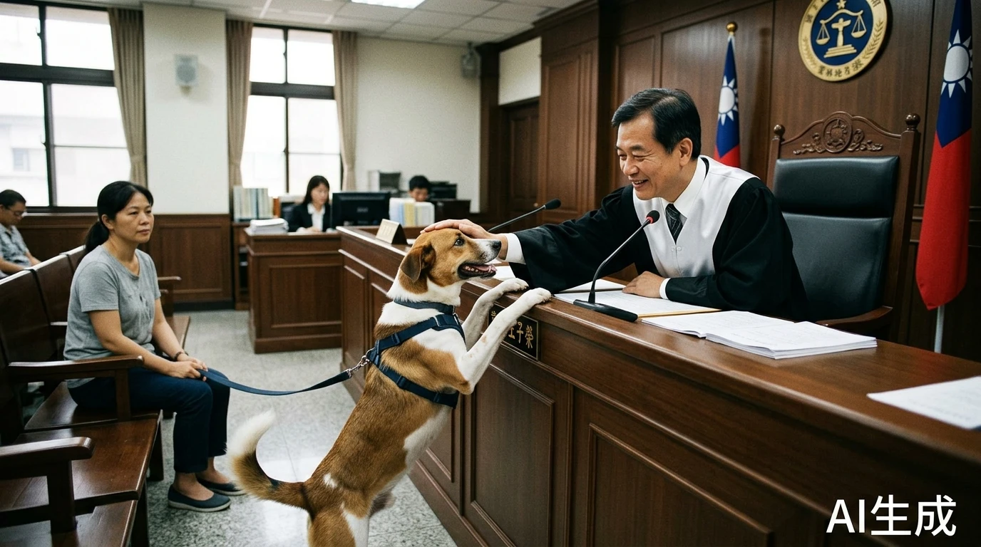雲林首見「當事犬」出庭！法官無奈判砍狗男無罪　受害飼主不服將提上訴