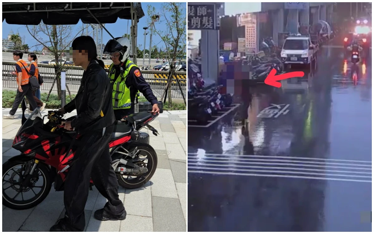 淡江大橋通車搶頭香扣車罰6.1萬！　男偷貨車載機車當場被逮
