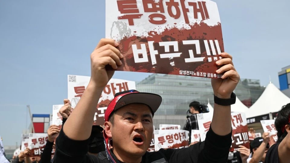三星5萬人罷工倒數3天！南韓法院出手禁止封鎖廠區及佔廠、股價應聲暴漲