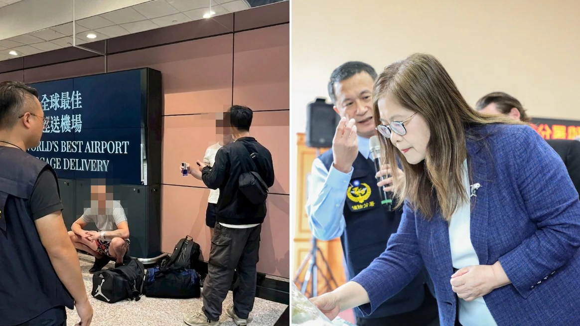 台美聯手破人體運毒！2男吞1kg海洛因闖台　海巡署扣市值8100萬毒逮22人