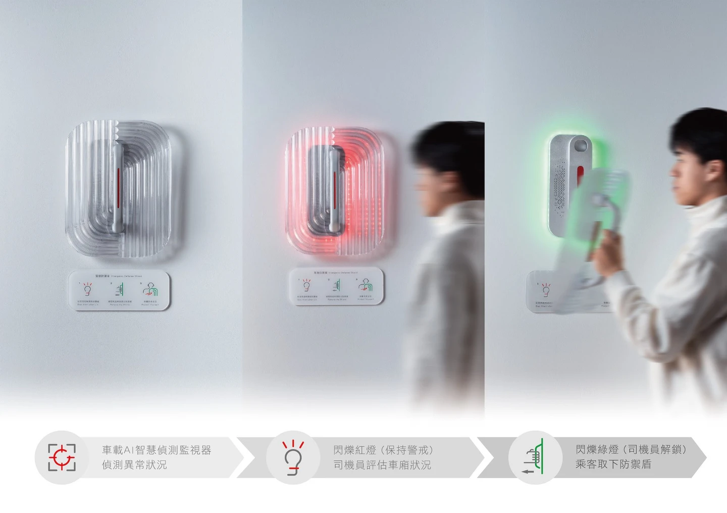 捷運「SHIELDEX」主動防禦盾系統獲肯定　台科大學生勇奪「島嶼韌性設計獎」
