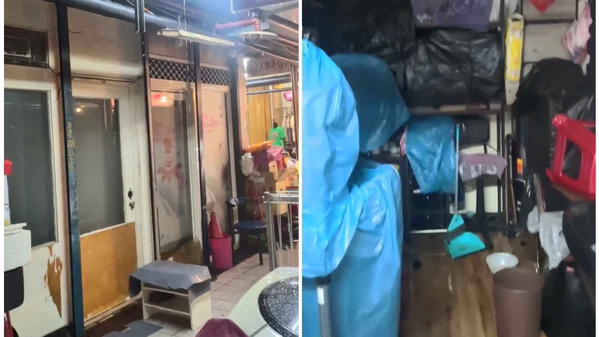 才剛擺脫「悶熱地獄」！基隆仁愛市場今爆漏水災情　市府急曝原因：與冷氣無關