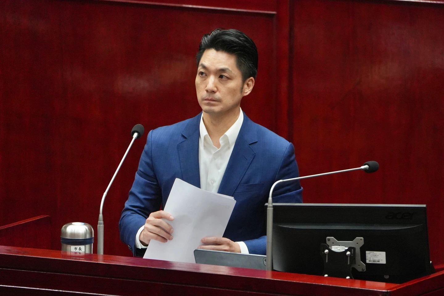 輝達電力定案！沈伯洋赴北士科「踢館」　蔣萬安：民眾期待的是做實事