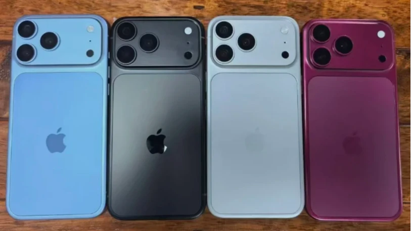 iPhone 18模型機曝光！有4種顏色　主打櫻桃紅配色